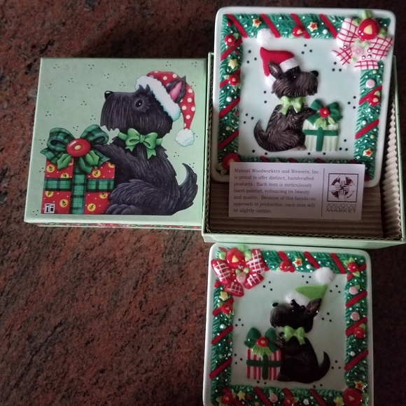 Manual Woodworkers and Weavers Scottie Dog Ceramics - Picture 3 of 4